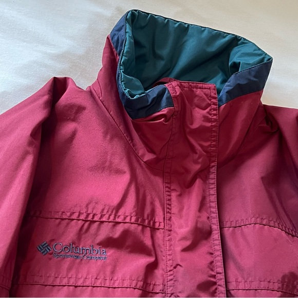 Columbia Sportswear Vintage Rain Windbreaker Jacket - Picture 5 of 15